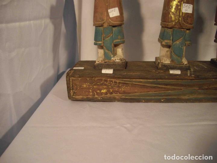 Antig&uuml;edades: PANEL MADERA TALLA BODA 101 - Foto 6