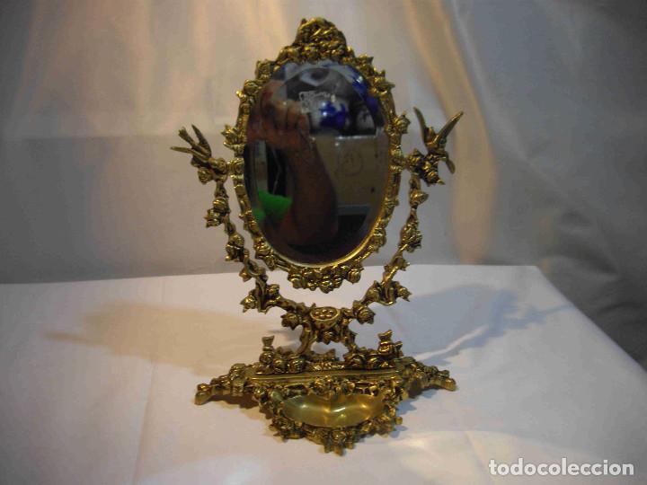 Antig&uuml;edades: ESPEJO METAL FUNDICION - Foto 1