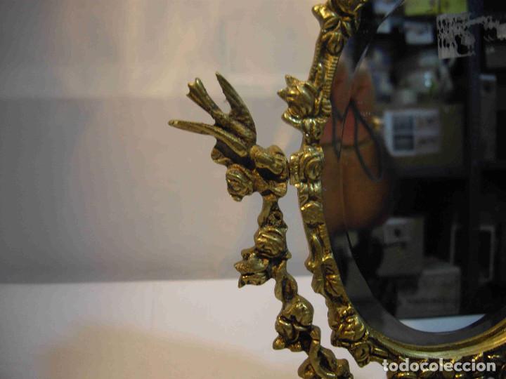 Antig&uuml;edades: ESPEJO METAL FUNDICION - Foto 4