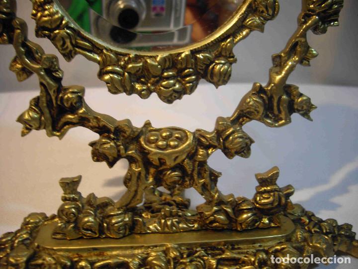 Antig&uuml;edades: ESPEJO METAL FUNDICION - Foto 7