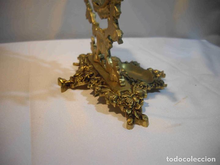 Antig&uuml;edades: ESPEJO METAL FUNDICION - Foto 9
