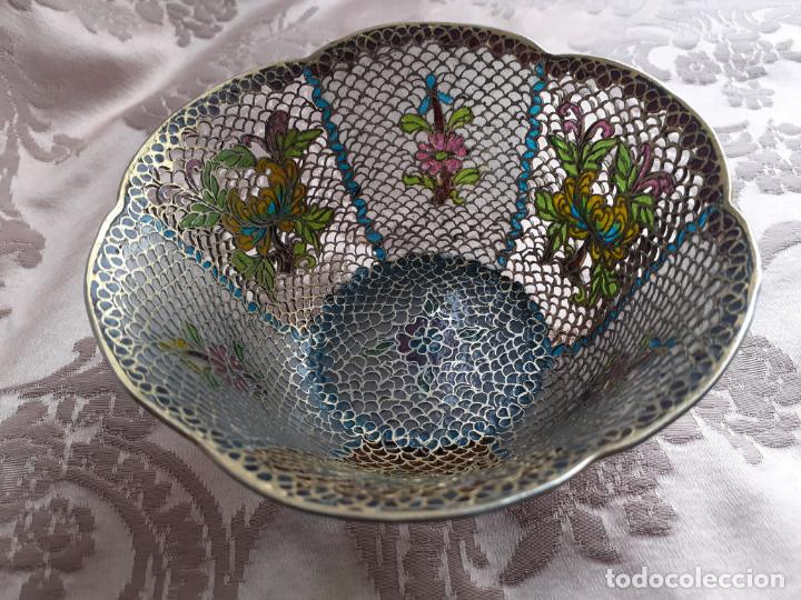 Antig&uuml;edades: Cuenco chino esmalte traslucido - Foto 1