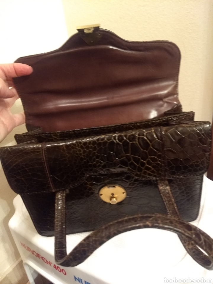 Antig&uuml;edades: Bolso vintage tortuga - Foto 5