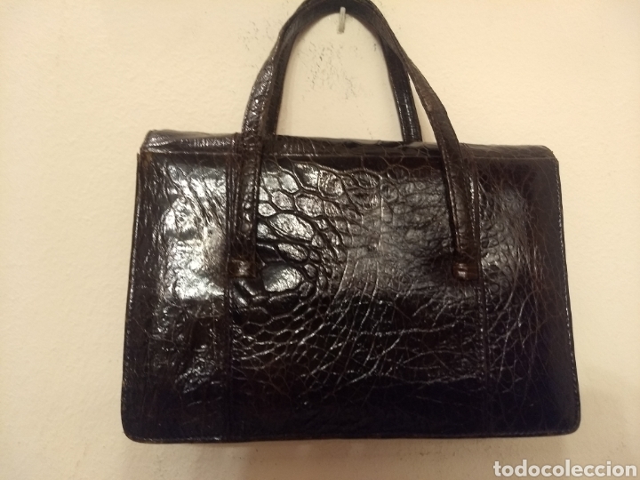 Antig&uuml;edades: Bolso vintage tortuga - Foto 3