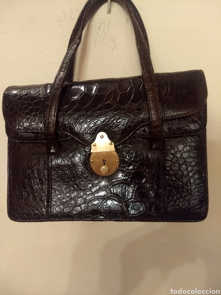Antig&uuml;edades: Bolso vintage tortuga - Foto 1