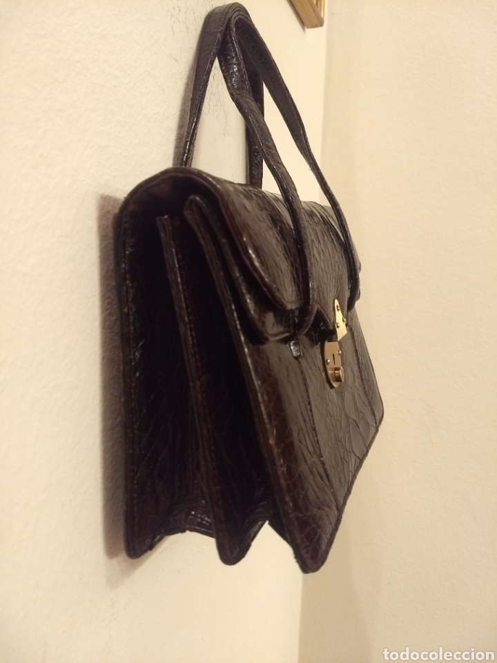 Antig&uuml;edades: Bolso vintage tortuga - Foto 8