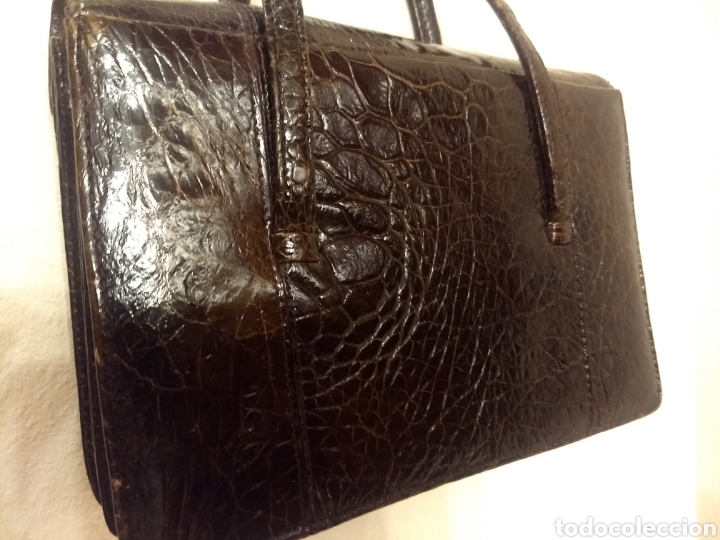 Antig&uuml;edades: Bolso vintage tortuga - Foto 10