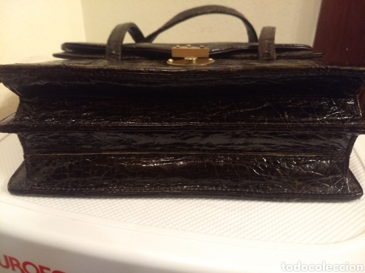 Antig&uuml;edades: Bolso vintage tortuga - Foto 4