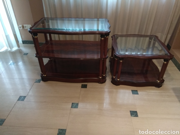 Antig&uuml;edades: 2 Mesas, Estilo ingl&eacute;s. - Foto 4