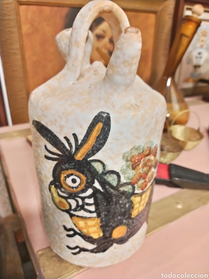 Antig&uuml;edades: Botijo antiguo decorado - Foto 4