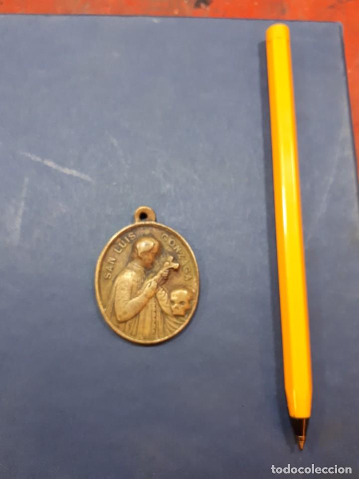 Antig&uuml;edades: Medalla San Lu&iacute;s Gonzaga. - Foto 6