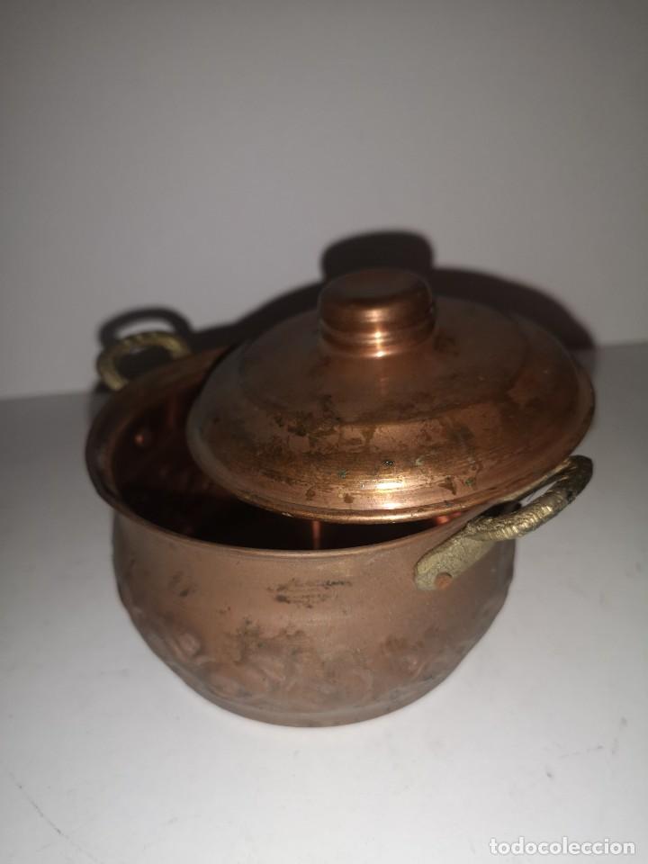 Antig&uuml;edades: Azucarera de lat&oacute;n - Foto 1