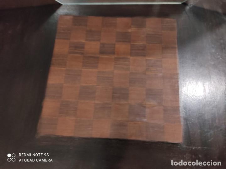 Antig&uuml;edades: mesa de juego de ajedrez y cartas - Foto 4