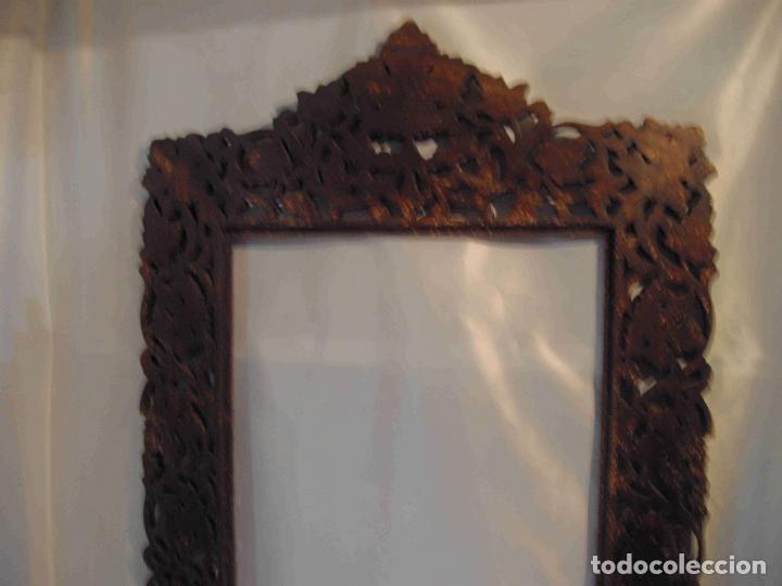Antig&uuml;edades: MARCO MADERA TALLADA - Foto 2