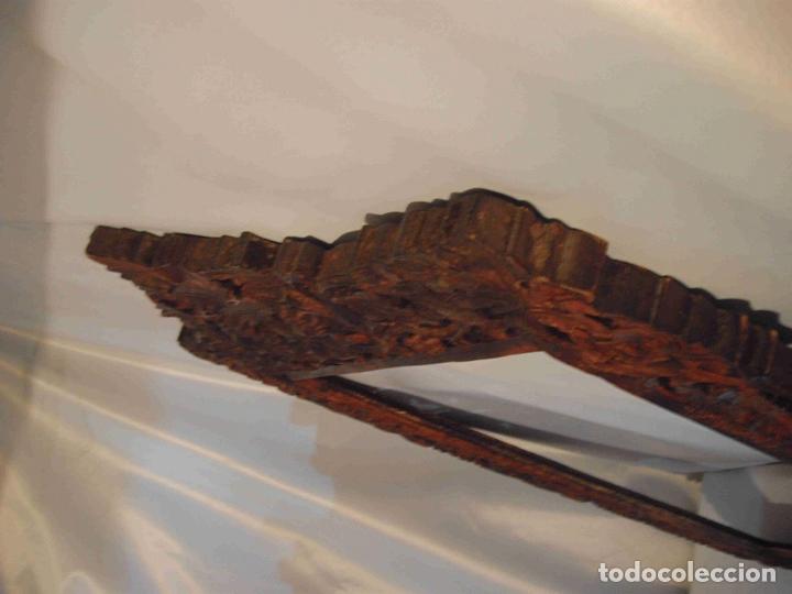 Antig&uuml;edades: MARCO MADERA TALLADA - Foto 5
