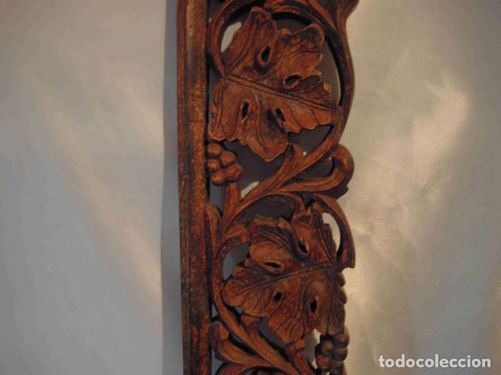 Antig&uuml;edades: MARCO MADERA TALLADA - Foto 6