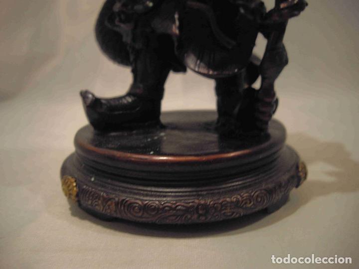 Antig&uuml;edades: DRAGON HUMANOIDE BRONCE - Foto 2