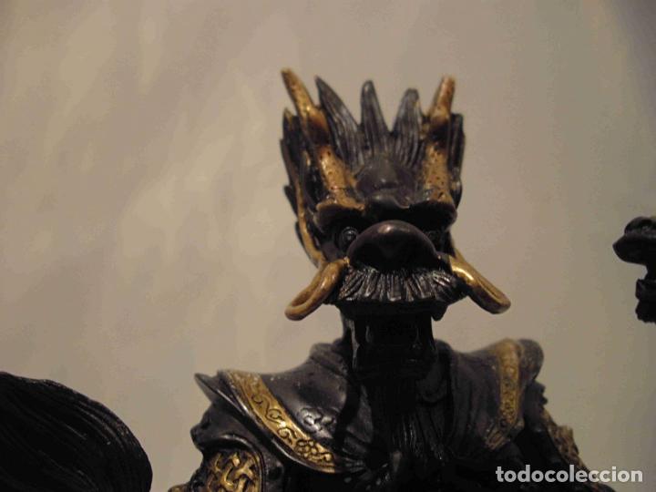 Antig&uuml;edades: DRAGON HUMANOIDE BRONCE - Foto 5