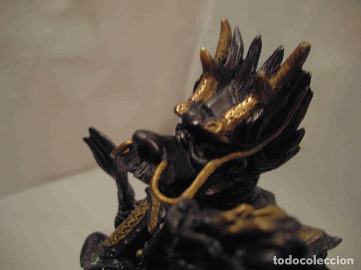 Antig&uuml;edades: DRAGON HUMANOIDE BRONCE - Foto 7