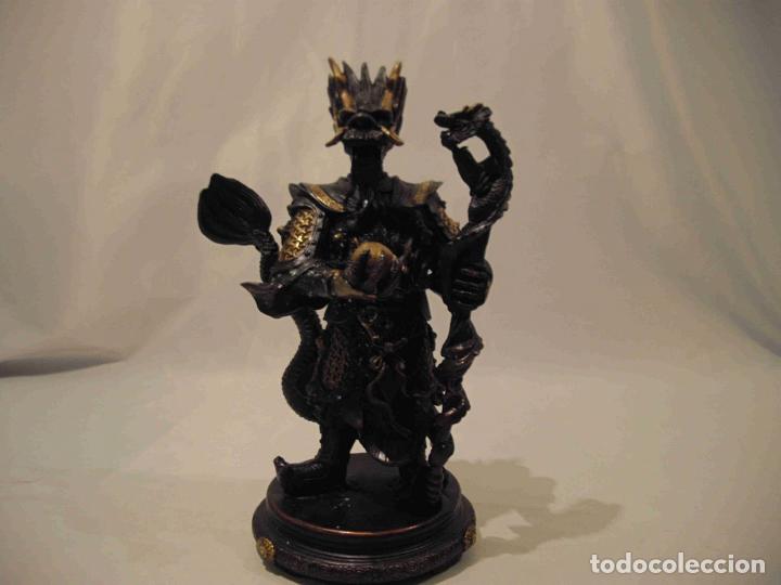 Antig&uuml;edades: DRAGON HUMANOIDE BRONCE - Foto 1