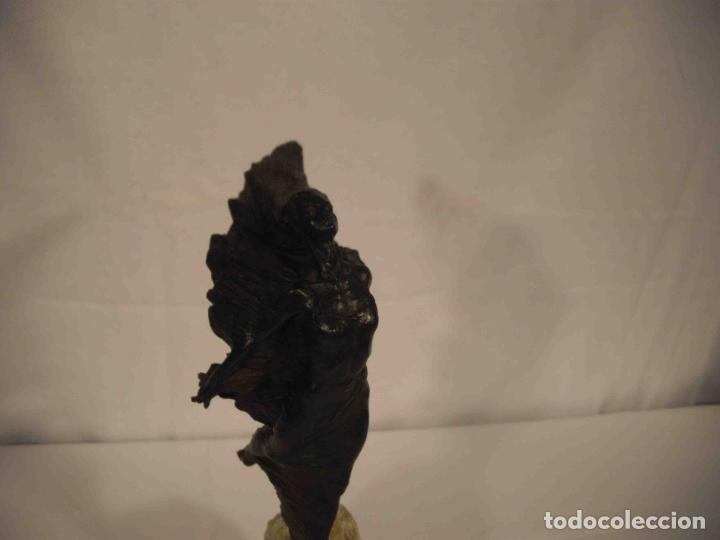 Antig&uuml;edades: FIGURA BRONCE MUJER SOBRE PIEDRA &nbsp;&nbsp;&nbsp;&nbsp;&nbsp;&nbsp; - Foto 2