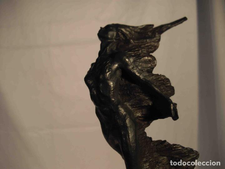 Antig&uuml;edades: FIGURA BRONCE MUJER SOBRE PIEDRA &nbsp;&nbsp;&nbsp;&nbsp;&nbsp;&nbsp; - Foto 5