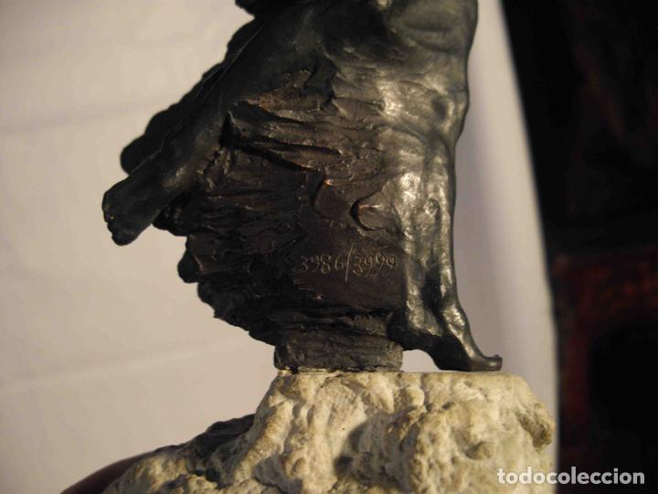 Antig&uuml;edades: FIGURA BRONCE MUJER SOBRE PIEDRA &nbsp;&nbsp;&nbsp;&nbsp;&nbsp;&nbsp; - Foto 6
