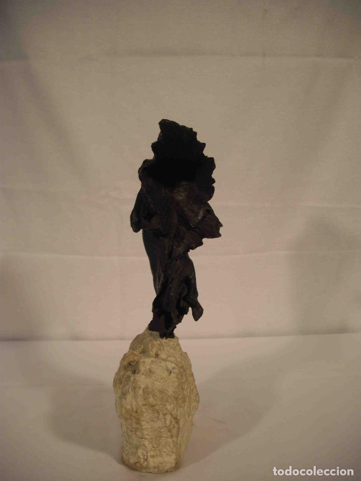Antig&uuml;edades: FIGURA BRONCE MUJER SOBRE PIEDRA &nbsp;&nbsp;&nbsp;&nbsp;&nbsp;&nbsp; - Foto 8