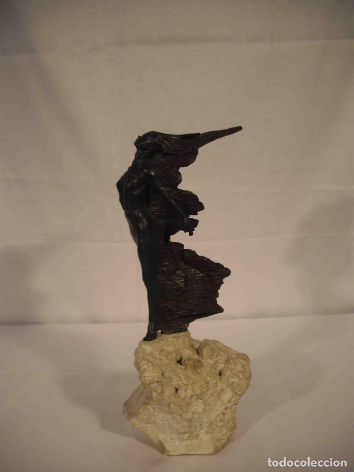 Antig&uuml;edades: FIGURA BRONCE MUJER SOBRE PIEDRA &nbsp;&nbsp;&nbsp;&nbsp;&nbsp;&nbsp; - Foto 9