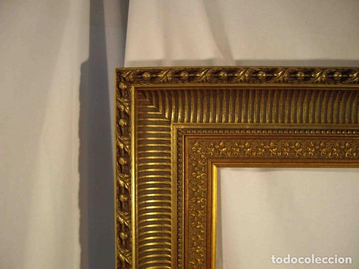 Antig&uuml;edades: MARCO MADERA DORADA BARROCO B - Foto 2