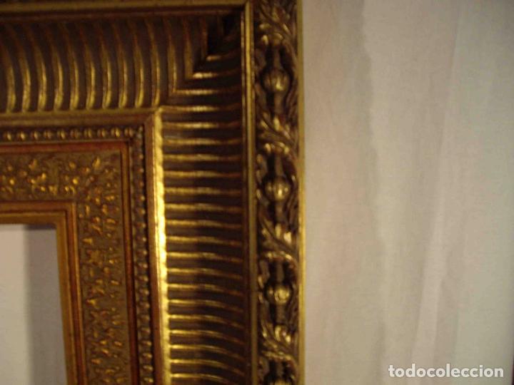 Antig&uuml;edades: MARCO MADERA DORADA BARROCO B - Foto 4