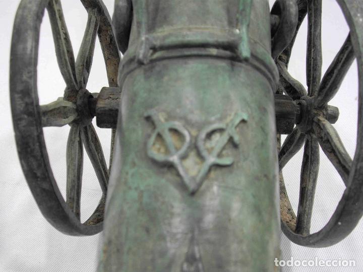 Antig&uuml;edades: CA&Ntilde;ON VERDE METAL - Foto 4