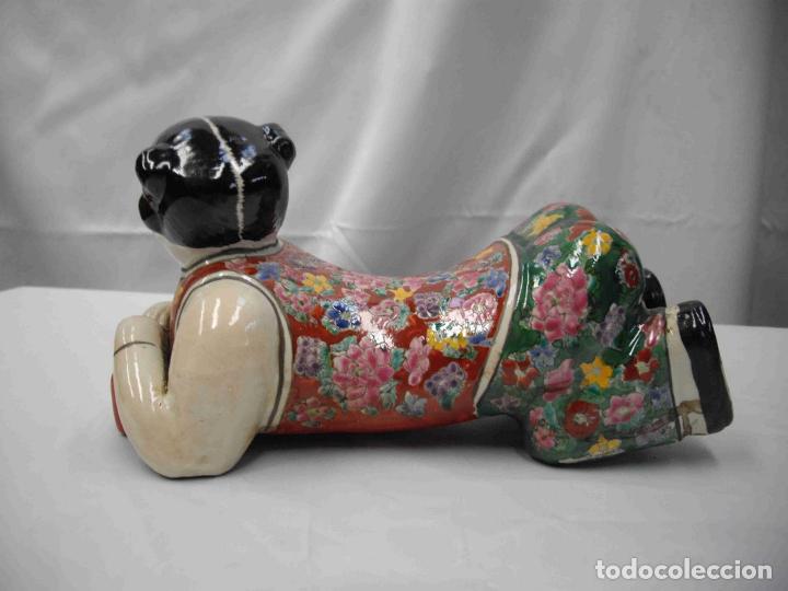 Antig&uuml;edades: ALMOHADA PAREJA COLORES - Foto 4