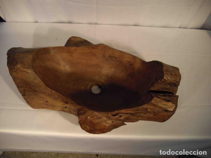 Antig&uuml;edades: LAVABO MADERA - Foto 2