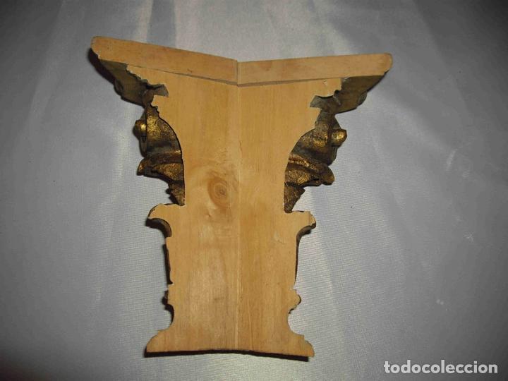 Antig&uuml;edades: CAPITEL MADERA ESQUINA - Foto 2