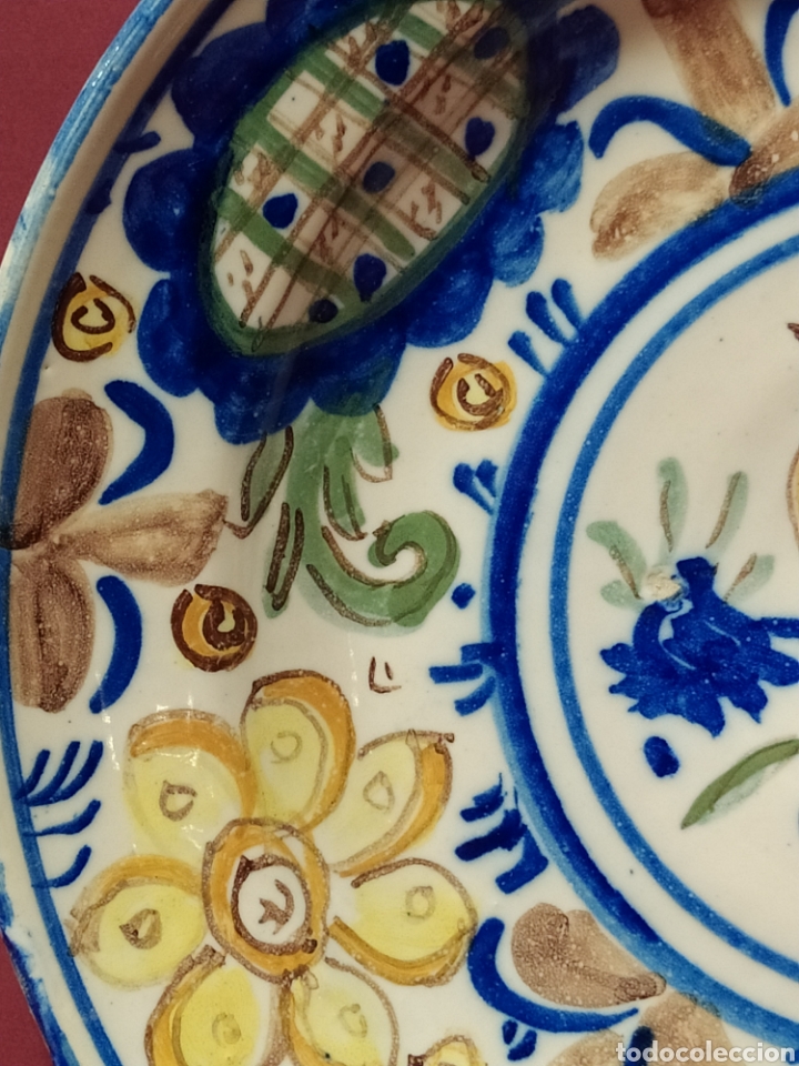 Antig&uuml;edades: Plato Manises, siglo XIX - Foto 4