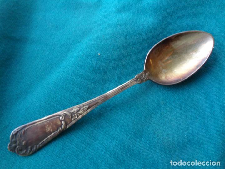 Antiques: CUCHARA DE PLATA CONTRASTADA