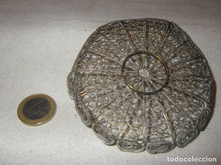 Antig&uuml;edades: Peque&ntilde;o platillo de filigrana - Foto 2