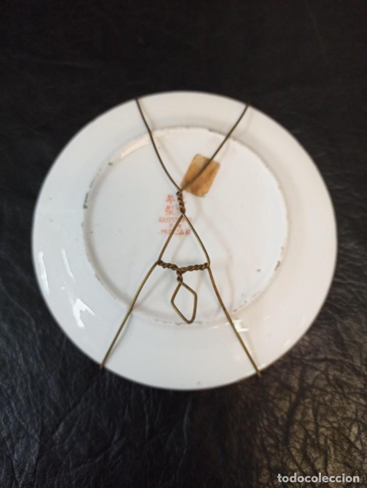 Antig&uuml;edades: Platito de cer&aacute;mica de Macao. C38 - Foto 2