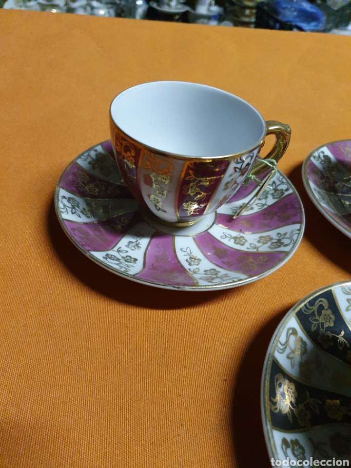 Antig&uuml;edades: Tazas Porcelana - Foto 3