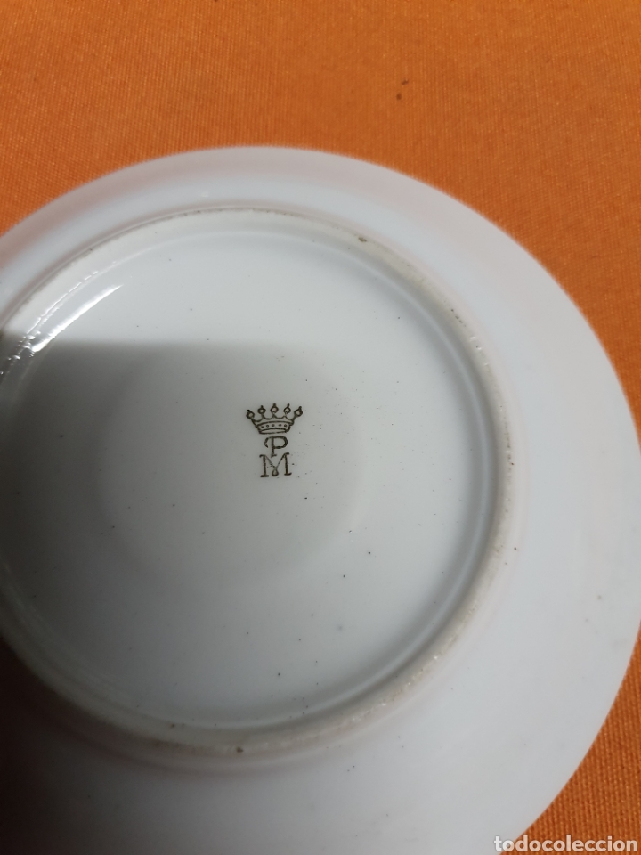 Antig&uuml;edades: Tazas Porcelana - Foto 4