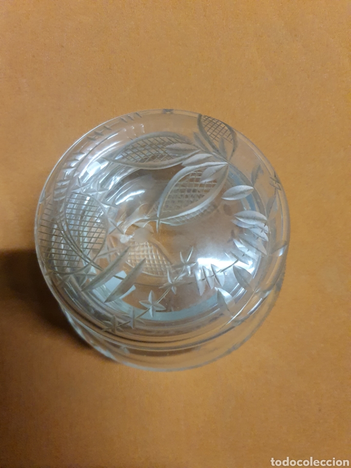 Antig&uuml;edades: Cajita cristal tallado - Foto 2