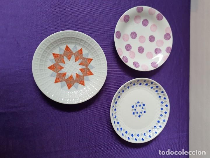 Antig&uuml;edades: CASTRO SARGADELOS 3 PLATOS POSTRE - Foto 1