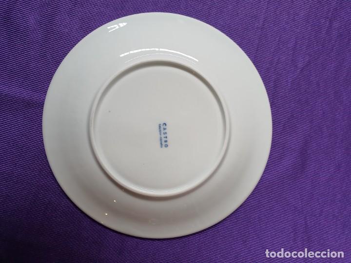 Antig&uuml;edades: CASTRO SARGADELOS 3 PLATOS POSTRE - Foto 5