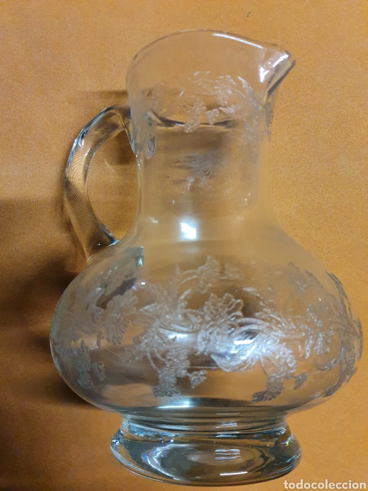 Antig&uuml;edades: Jarra Cristal - Foto 2