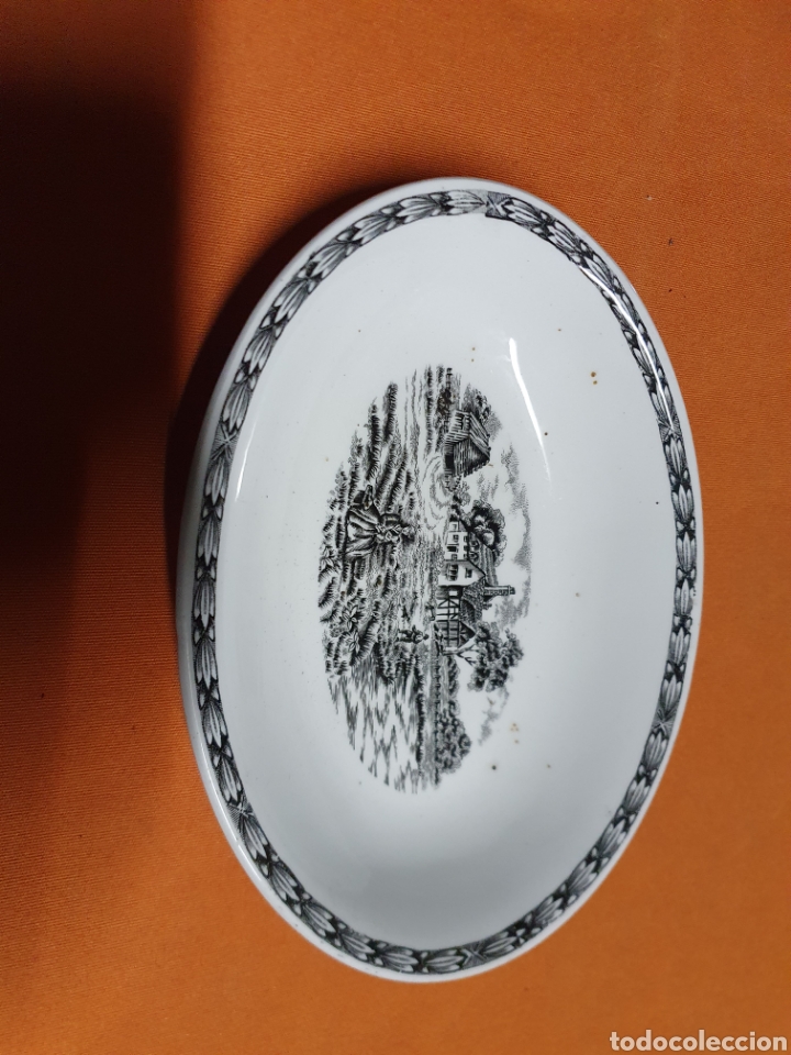 Antig&uuml;edades: Bandeja Porcelana Inglesa - Foto 1