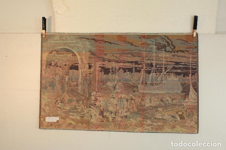 Antig&uuml;edades: TAPIZ MERCADO PUERTO 110 &nbsp;&nbsp;&nbsp;&nbsp;&nbsp;&nbsp;&nbsp;&nbsp;&nbsp;&nbsp;&nbsp;&nbsp;&nbsp; - Foto 7