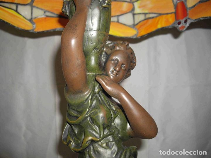 Antig&uuml;edades: LAMPARA MODE. - Foto 4