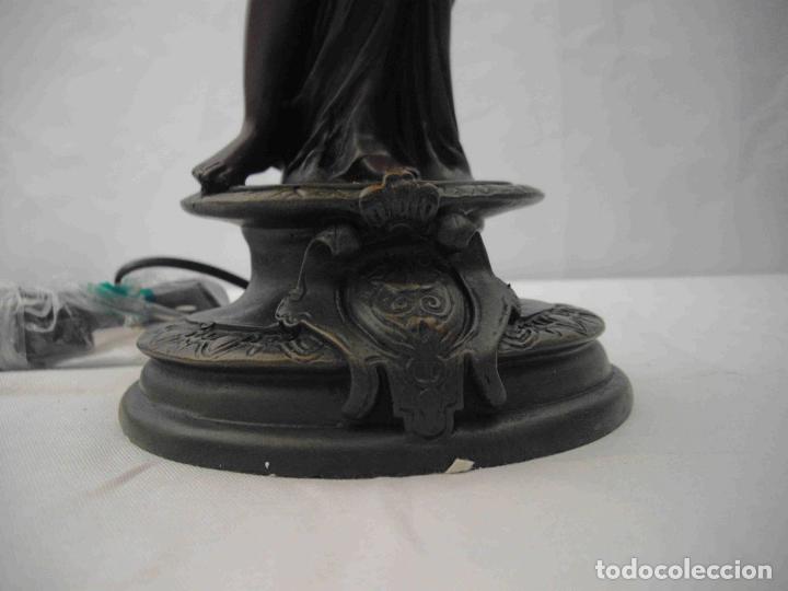 Antig&uuml;edades: LAMPARA MODE. - Foto 7
