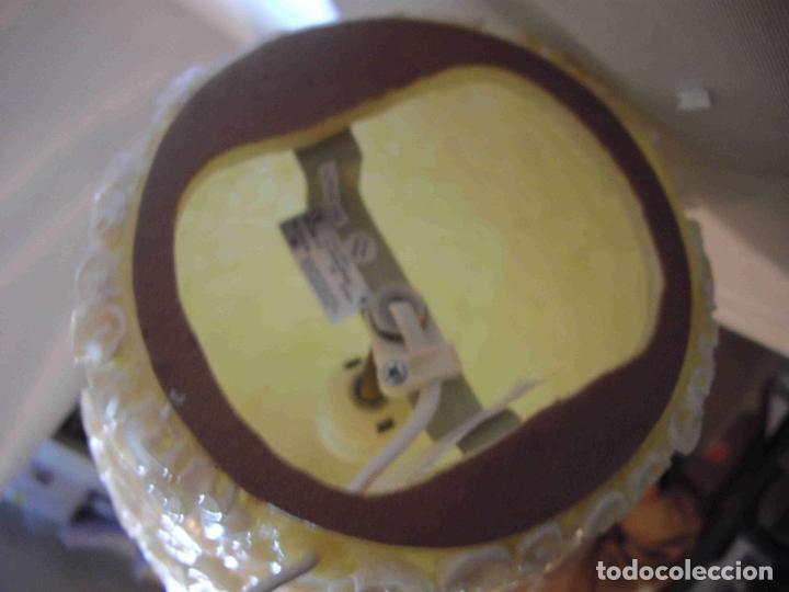 Antig&uuml;edades: LAMPARA BOTELLA CONCHAS 122 - Foto 6